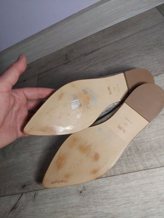 туфли балетки Coach Slingback Ballerina Flats in Signature Jacquard