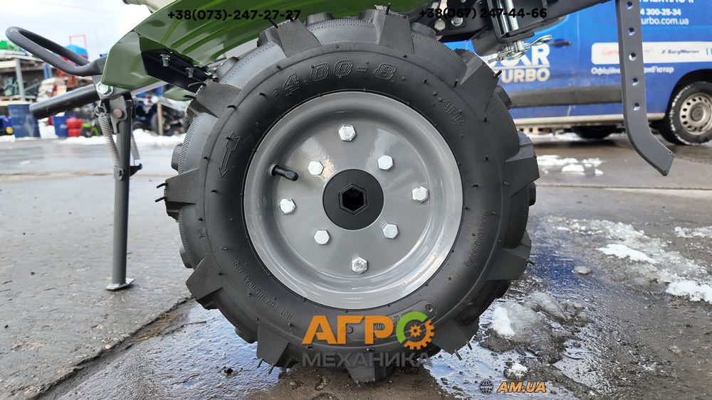 Мотоблок бензиновий АМ 80-3Б колеса 8" (Фреза)