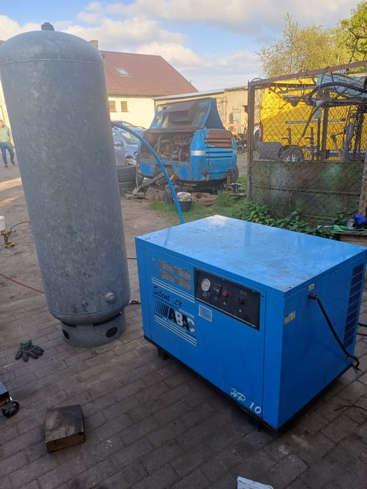 Kompresor tlokowy 7,5kw 500l bardzo cichy