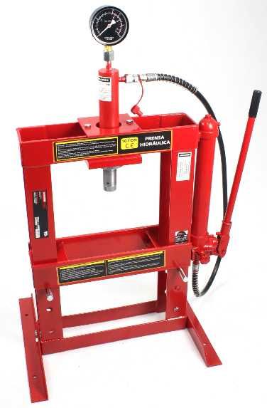 Prensa Hidráulica de Bancada 10 Toneladas   JR19