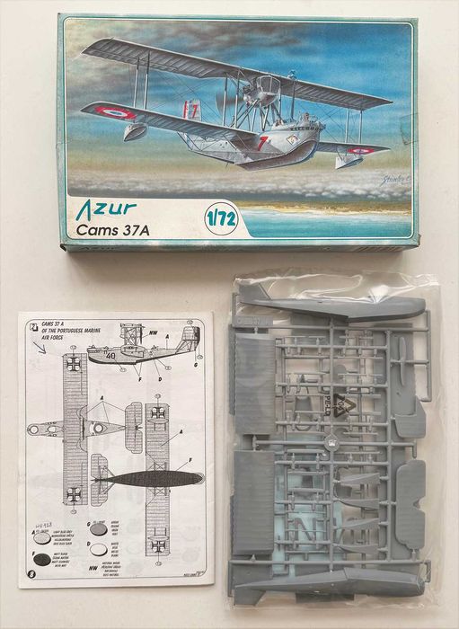 Azur_Cams 37A. ESc.1:72. Completo e como novo.