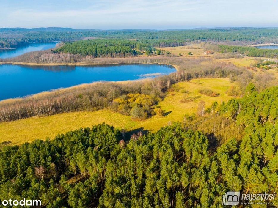 Domysłów- działka nad jeziorem 5 km od morza - Widok 5