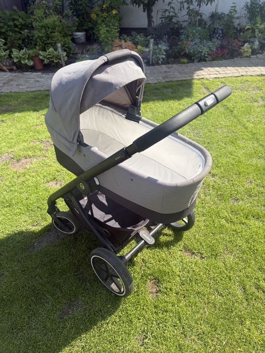 Wózek cybex balios S lux gondola + spacerówka soho grey