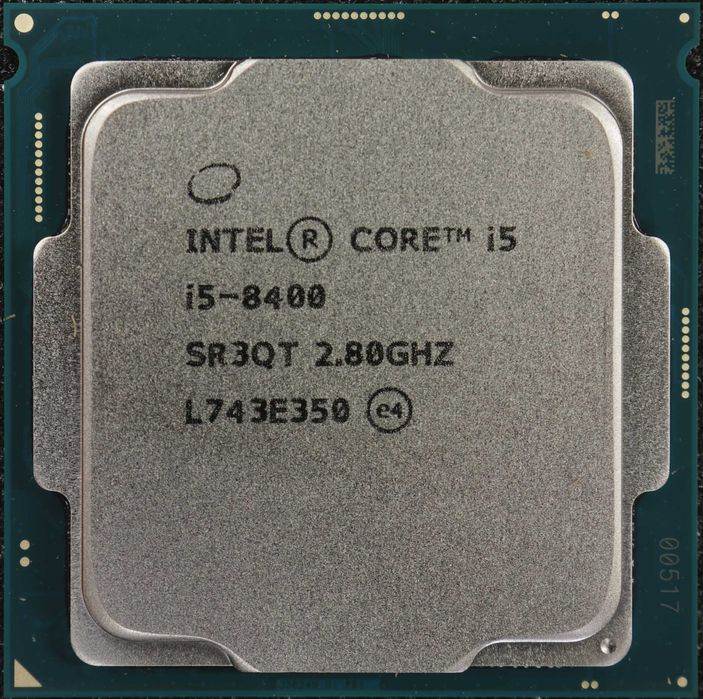 Intel Core i3|i5 8100 3.6GHz/6Mb/s1151 9600/9600K