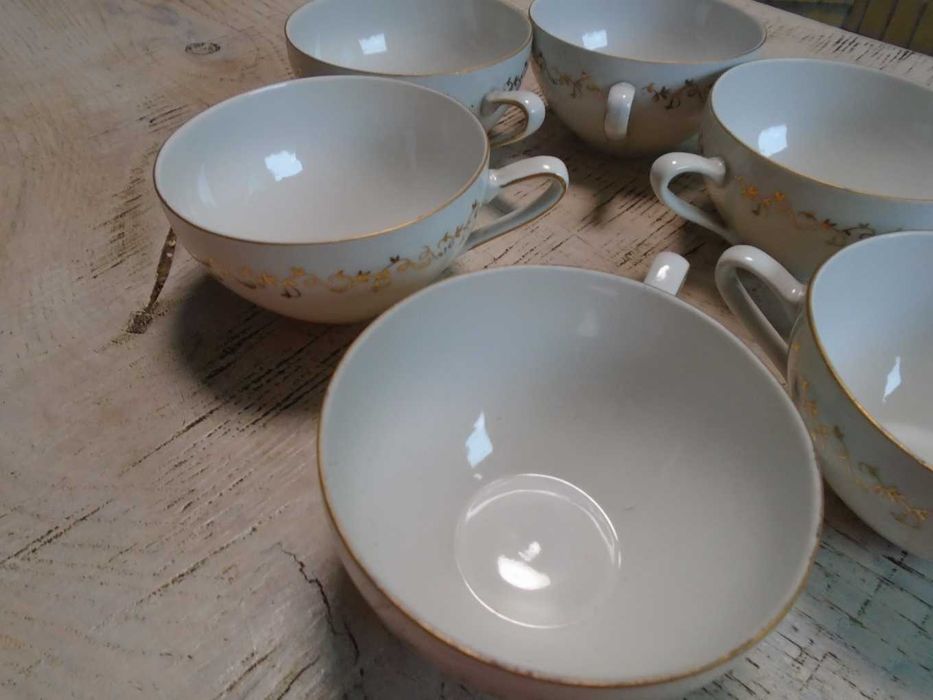 6 filiżanek z porcelany  MZ Altrohlau