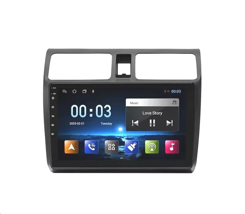 AUTO RADIO GPS ANDROID 12 PARA SUZUKI SWIFT 04-10