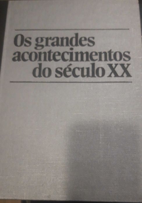 livro "Os grandes acontecimentos do século XX