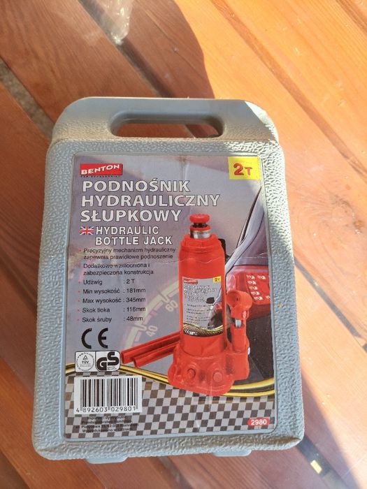 Podnośnik hydrauliczny słupkowy 2T