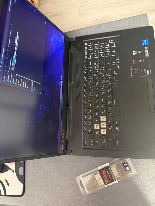 Ноутбук Asus TUF F17 RTX2050, 24gb RAM, intel i5-11400h 2.7ghz, 1.5tb