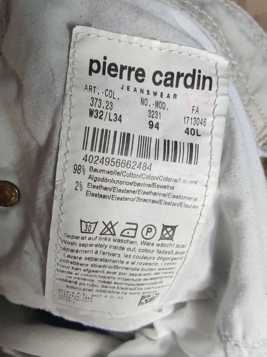 Джинсы (chino Pierre Cardin Germany w32 stretch beige.