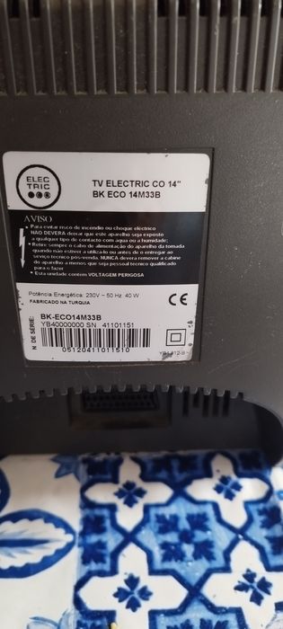 TV Electric Co 14 polegadas
