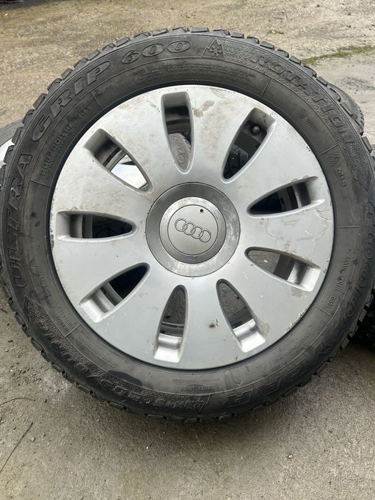 Диски Audi 5*112 R16 з резиною зима 205/60/16