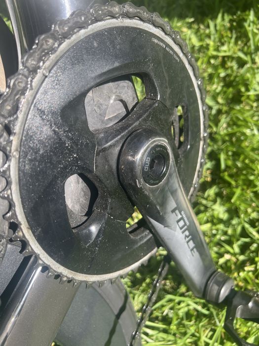 Pedaleiro sram force 12v 36/48 em bom estado