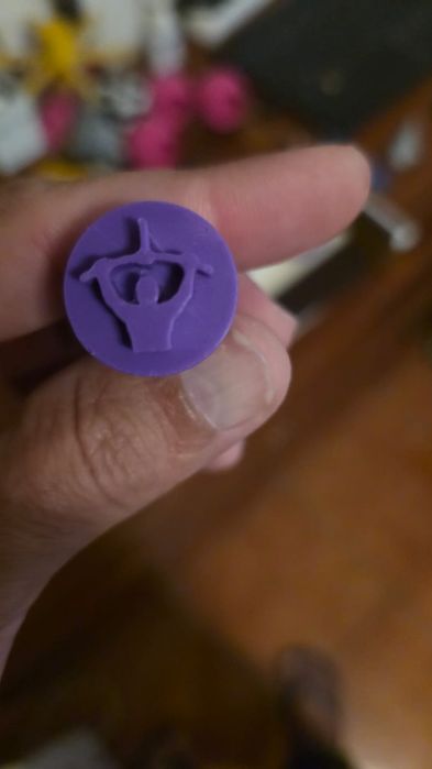 Carimbo para brigadeiros personalizados em 3D