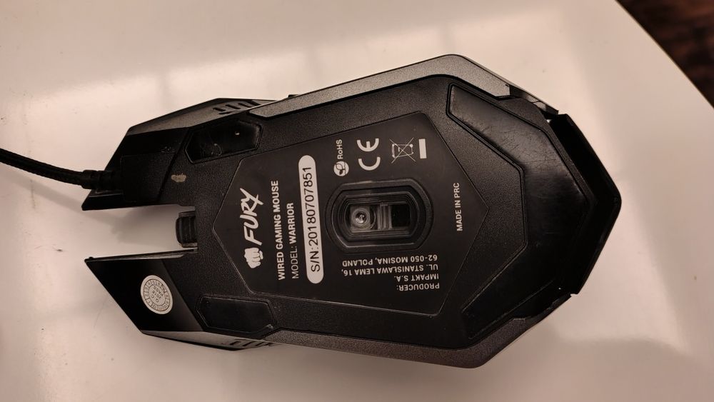 Mysz gamingowa Fury Warrior