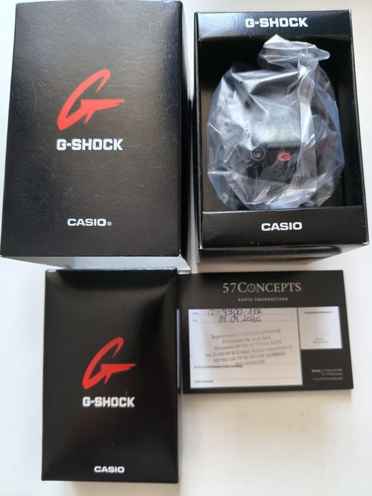 Nowy Casio g-shock G 7900