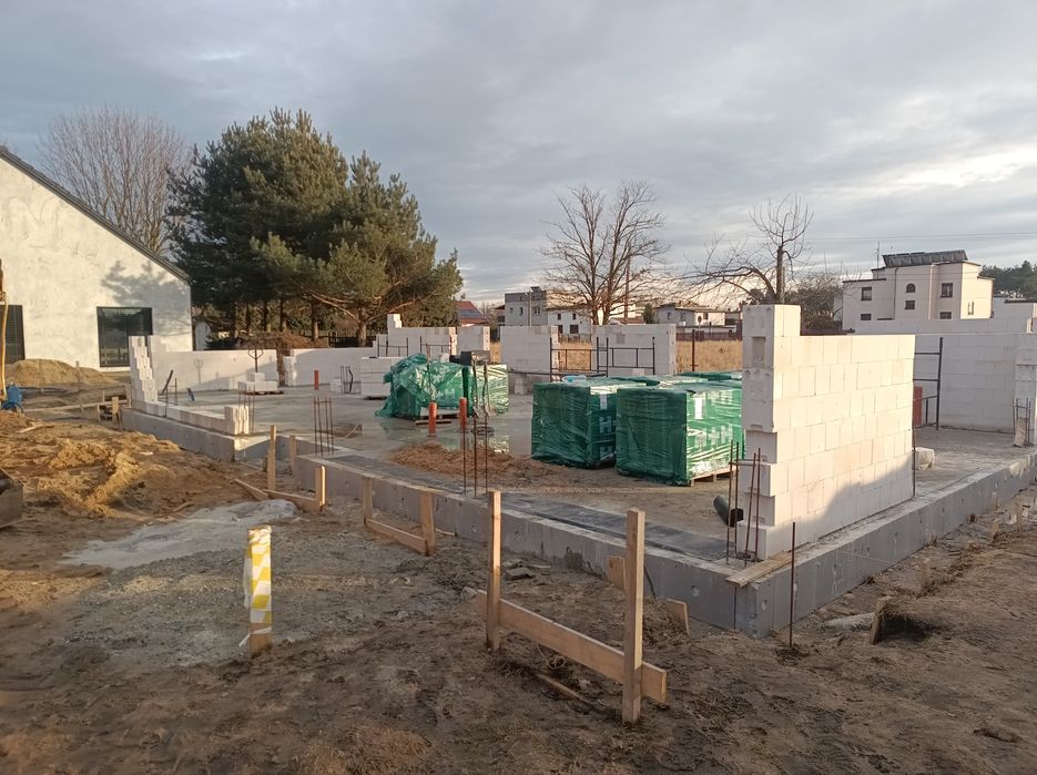 FIRMA BUDOWLANA SSO prace ŻEL-BET murarskie Fundamenty izolacje