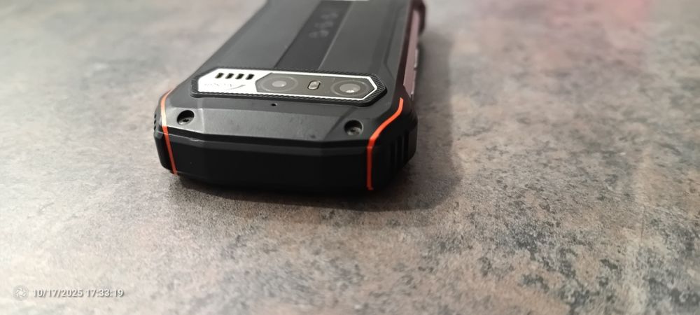 Blackview N6000 mały pancerny telefon pomarańczowy lepszy niż hamme