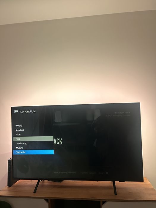 Telewizor PHILIPS 55” Ambilight