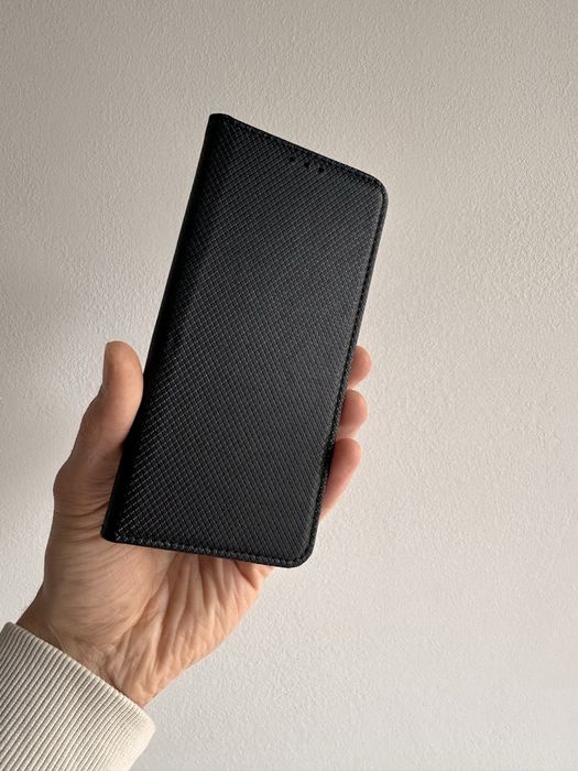 Etui Zamykane czarne do Samsung Galaxy A41