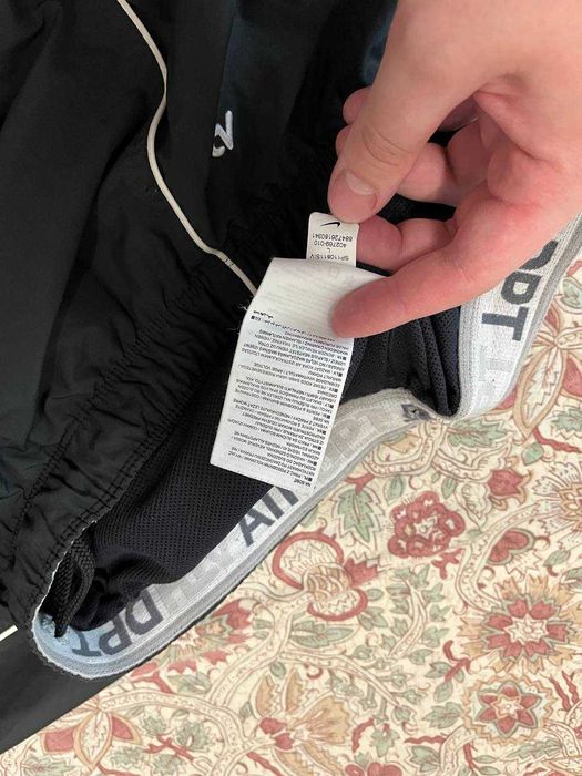 Nike Nylon Track Pants Black White | Size L нейлонки найк спортивні штани з нейлону