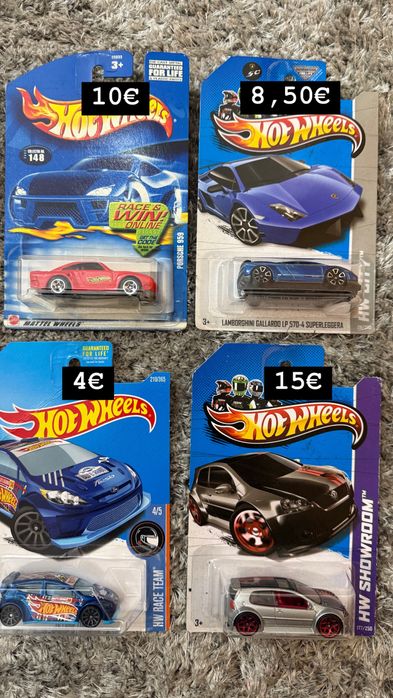Hot Wheels - carrinhos