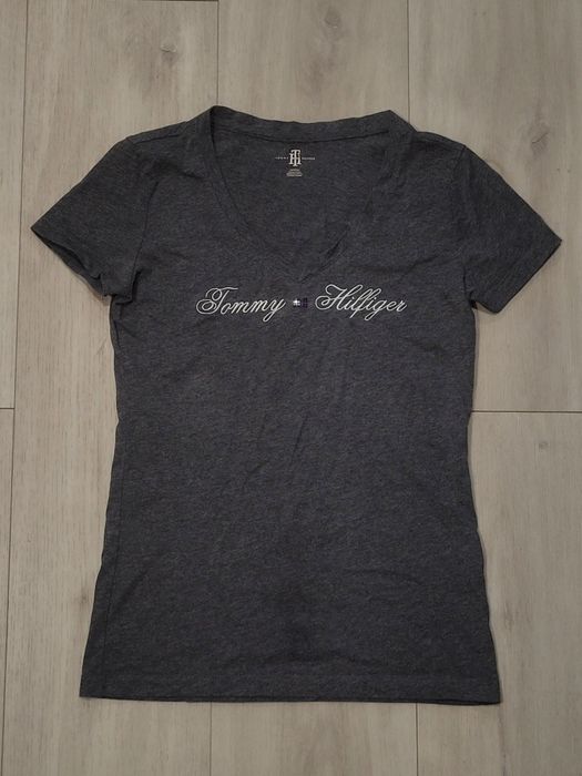 Bluzka tommy hilfiger szara xs