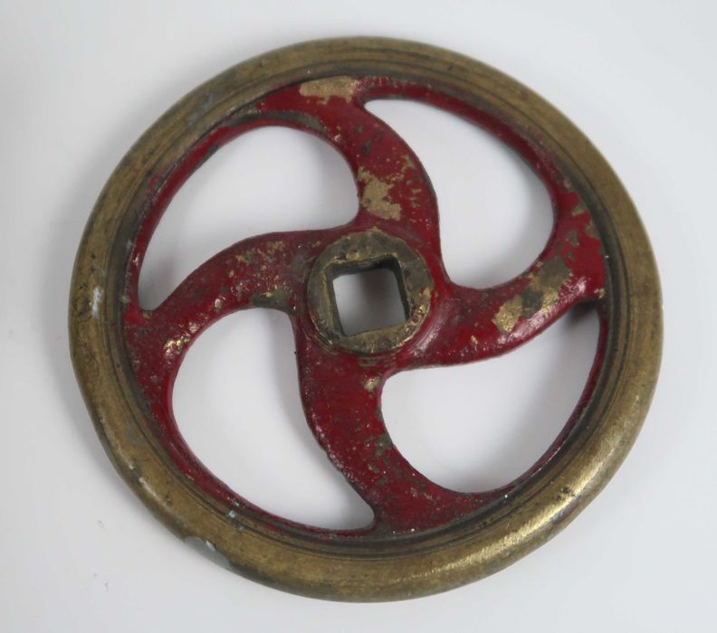 2 agulhetas e 1 roldana em latão, Bombeiros