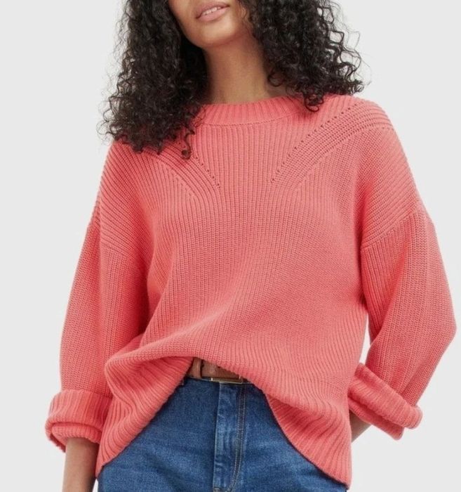 В'язаний джемпер / кофта від  Barbour модель Coraline — колір Pink Pun
