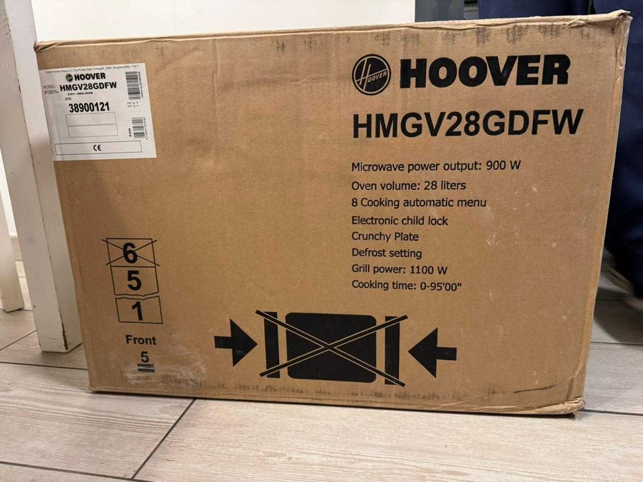 Micro-ondas Hoover 28L Novo