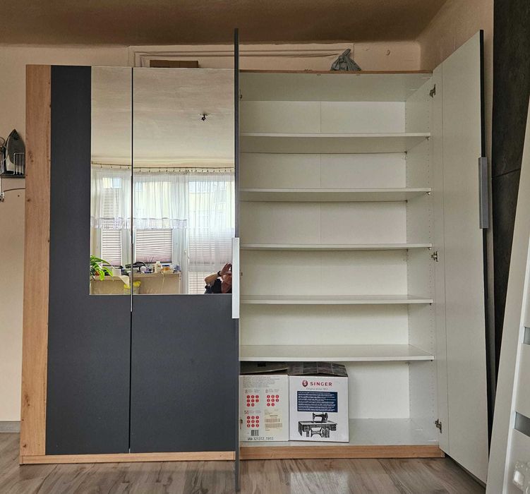 Szafa szara / dąb wotan