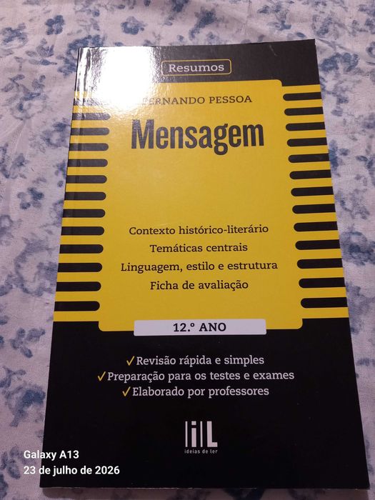 Resumos Mensagem 12°ano com envio incluído