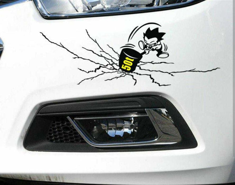 Autocolantes para moças, batidas e arranhões de carro