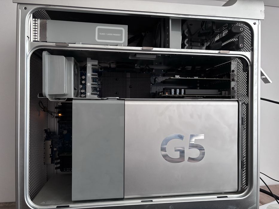 Apple PowerMac G5 Quad core, chlodzenie wodne