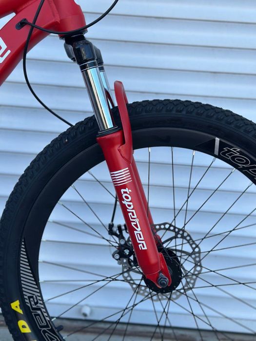 Горний алюмінієвий велосипед 26" червоний (є різні розміри та кольори)