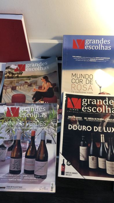 Revistas sobre vinhos