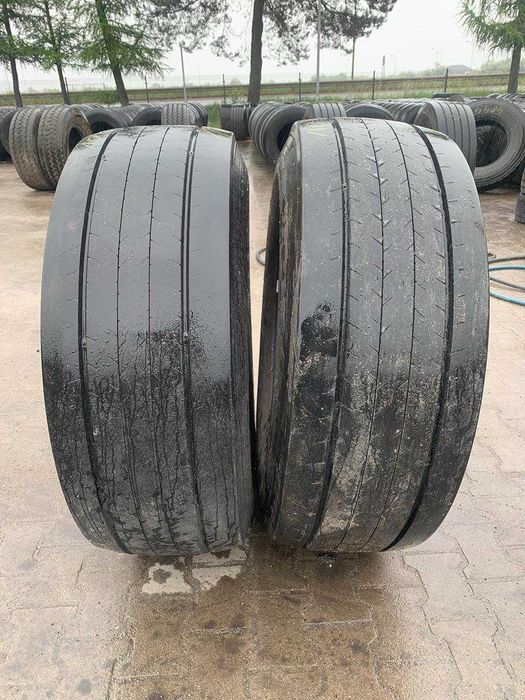 Opony używane ciężarowe naczepa 385/65R22.5 GOODYEAR FUELMAX T 10-11mm
