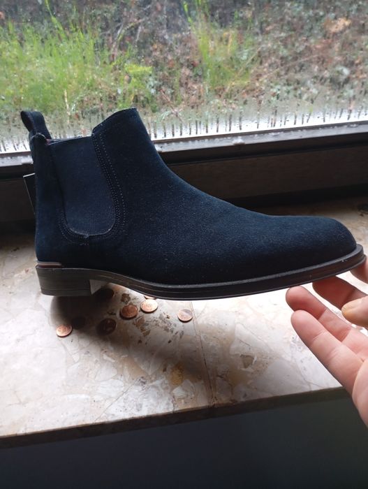 Замшевые Челси TOMY HILFIGER