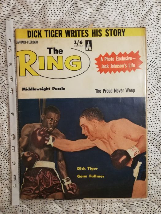 Várias revistas "The Ring" dos anos 50 e 60 (portes grátis)
