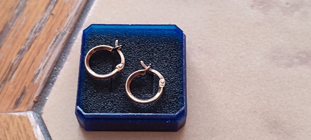 Kolczyki złote próba 333