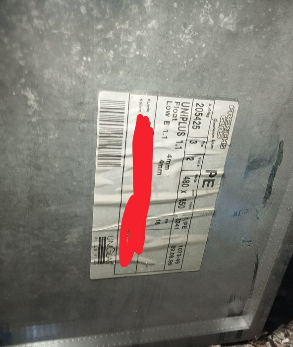 Szyba zespolona niskoemisyjna