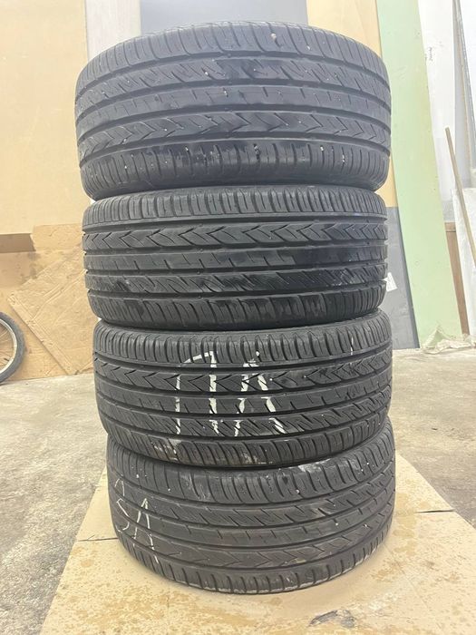 Шини літні комплект бу 225/45 r17 продам так як не потрібні машина продасть в рідина осталась