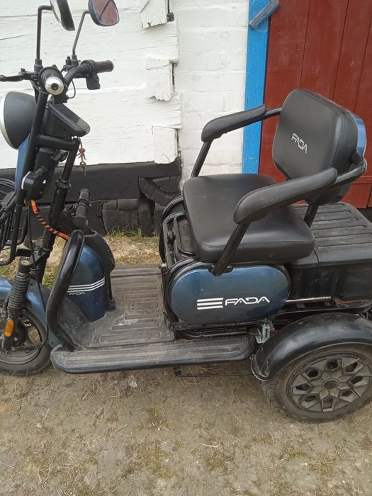 Продам триколісний електроскутер FADA OLDi.