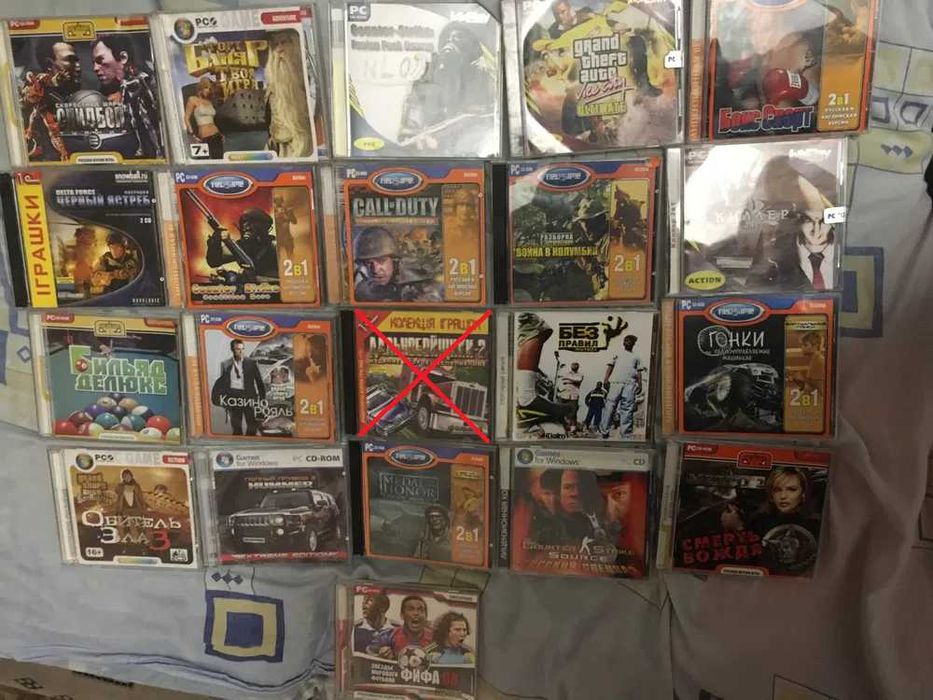 Диски ІГРИ на пк cd/dvd олдові топ ігри gta/cs/fifa/nfs/караоке/фильмы