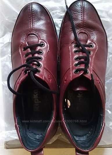 Утепленные  кожаные  туфли Ripka Турция 39 размер б/у