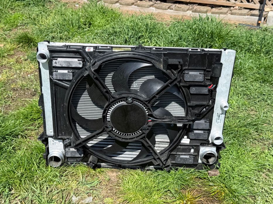 Chłodnica Wody Klimy Bmw E60 535D M57 2024 Rok Jak Nowa Bmw Oe 530D 525D 520D skraplacz klimatyzacji  7795878 9122827 automat