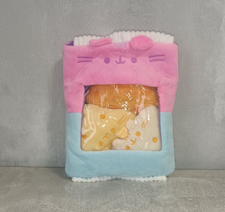 Пушин кет м’яка іграшка Пушин кіт Pusheen Cat (сендвіч, млинці, milk)