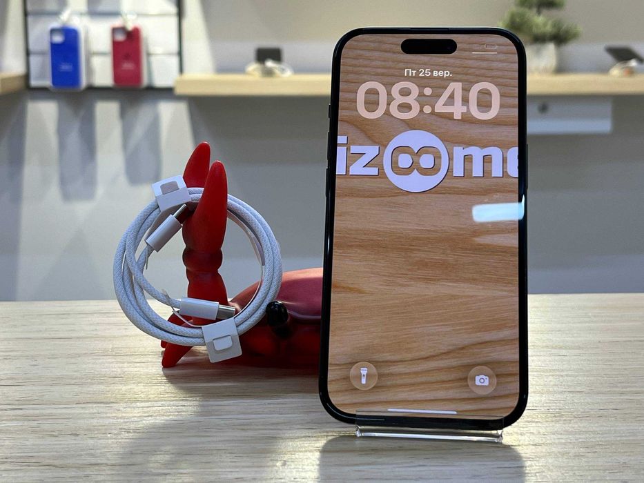 /13980/ iPhone 15 128GB eSim BlackОбмін Гарантія