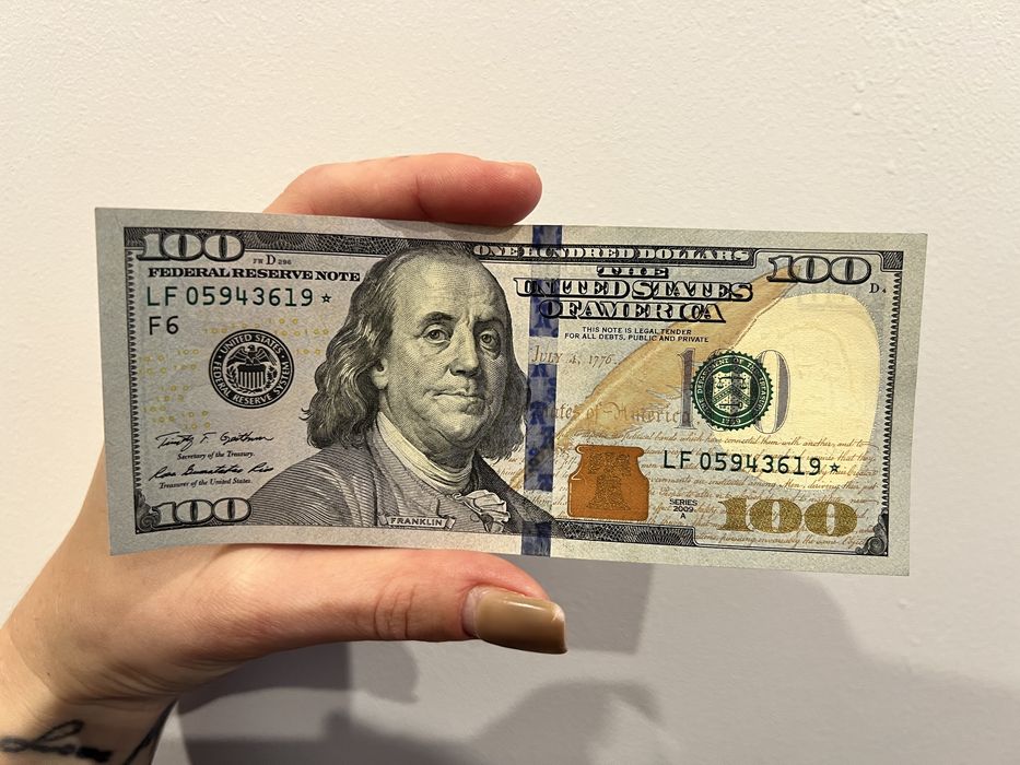 Купюра 100$ коллекційна  серія 2009 А