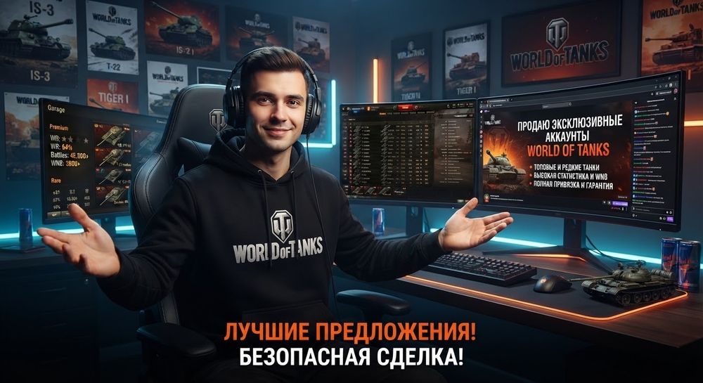 Продаю акаунти Ворлд оф танкс
